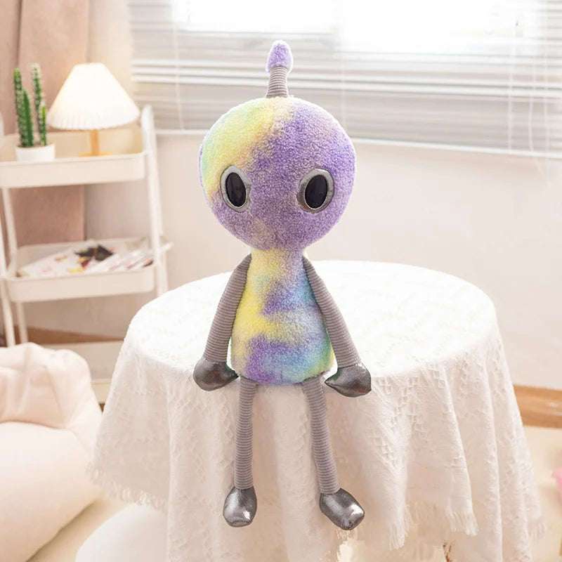 Purple-Pastel Alien Plushie Doll