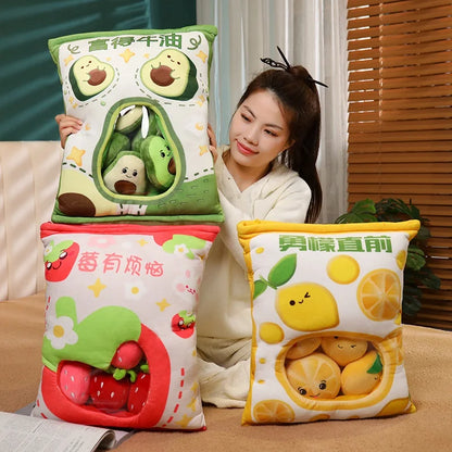 Bag of Baby Lemon Stuffed Toy Plushes