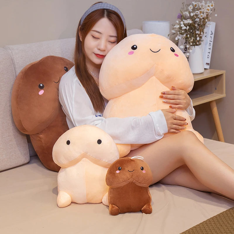 Wide Penis Plush Pillow Dick Plushie