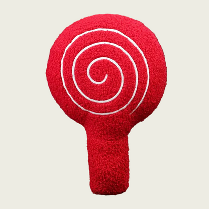 Peppermint Lollipop Plush Pillow