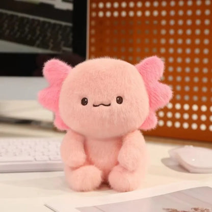 Baby Axolotl Sitting Up