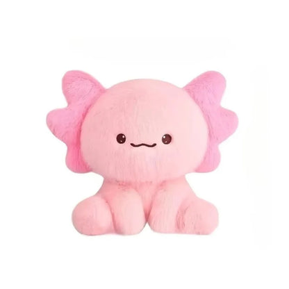 Baby Axolotl Sitting Up