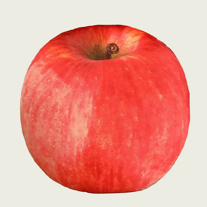 Apple Printed Fruit Plush Cushion