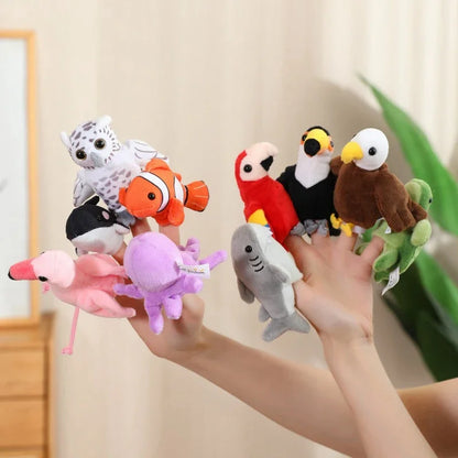 Turtle Sea & Sky Finger Puppet