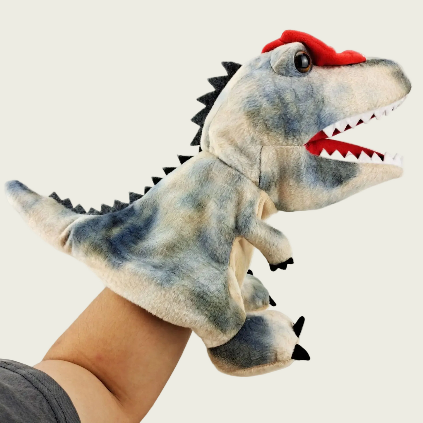 Dilophosaurus Dinosaur Hand Puppet