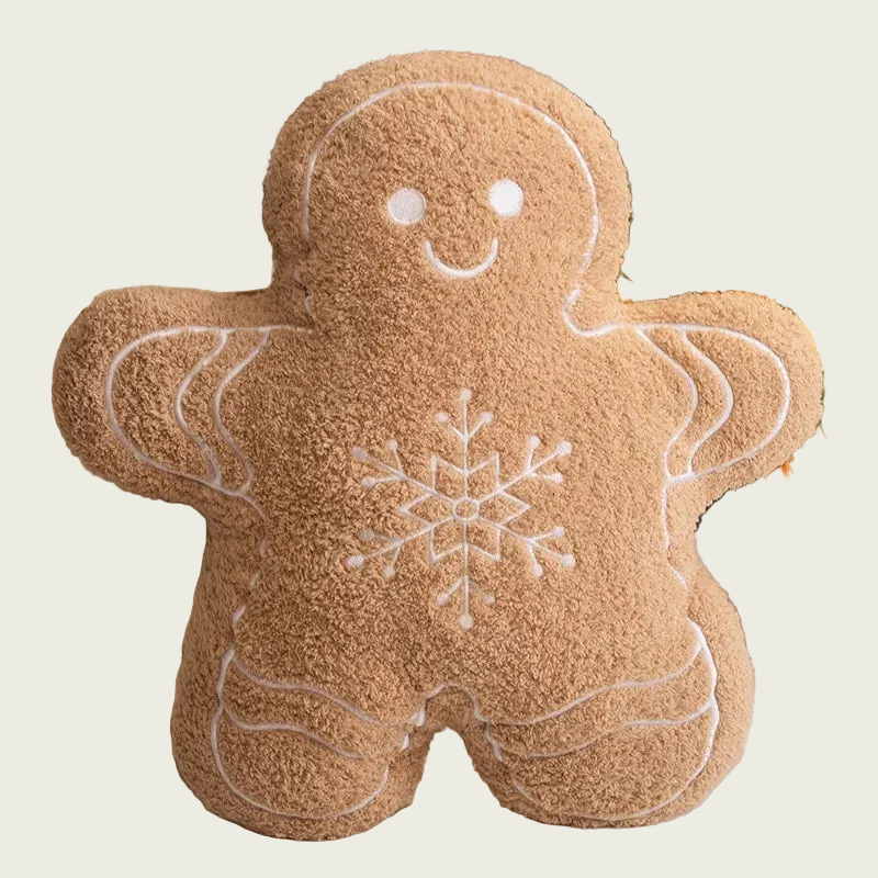 Gingerbread Man Chestnut Brown Plushie