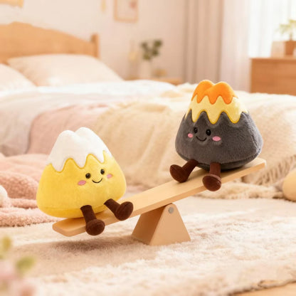 Mini Volcano with Lava Plushie