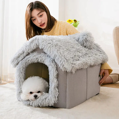Ultra Plush House for Dogs & Cats