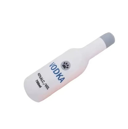 Vodka Dog Plushie Squeaker Toy