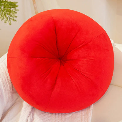 Red Apple Smiling Cartoon Plushie