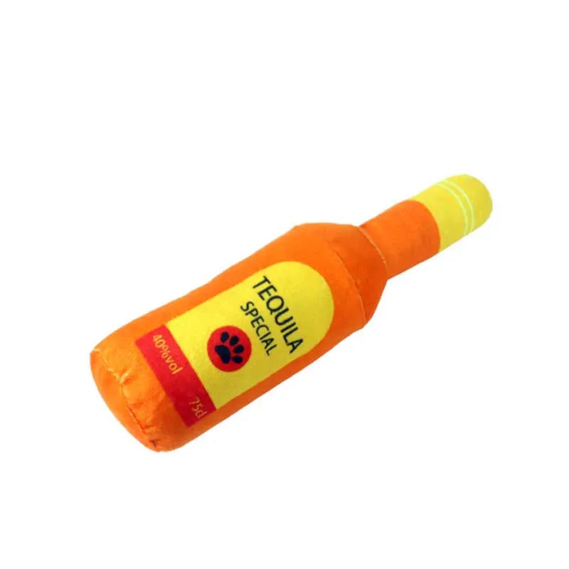 Tequila Special Dog Plushie Squeaker Toy