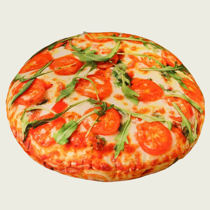 Margherita Pizza Plush Cushion