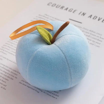 Mini Apple Plush Christmas Ornament