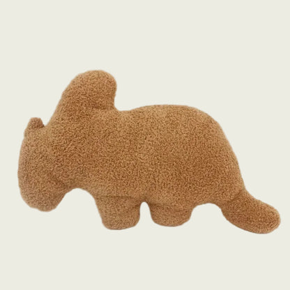 Triceratops Dinosaur Chicken Nugget Plush