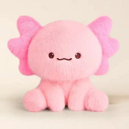 Baby Axolotl Sitting Up