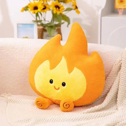 Smiling Hot Flame Plushie