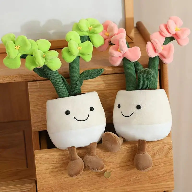 Orchid Potted Plant Plushie