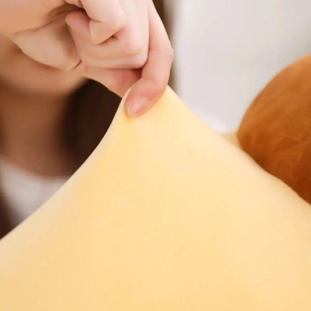 Smiling Halved Avocado Plushie