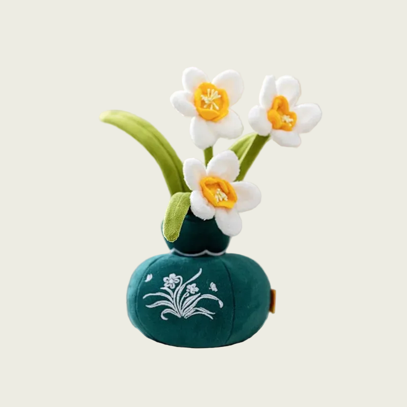 Daisy in Teal Vase