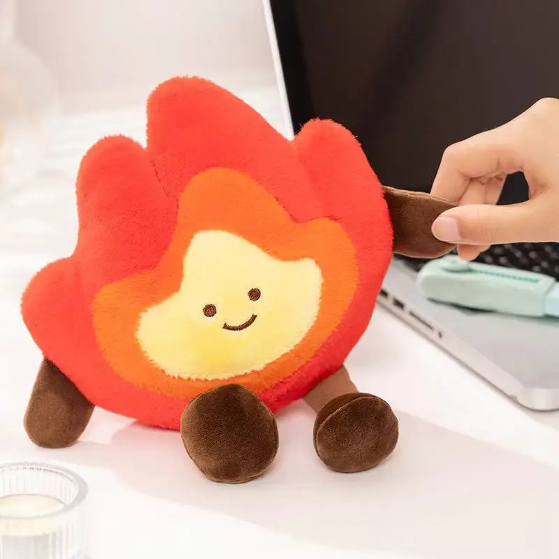 Smiling Hot Flame Plushie