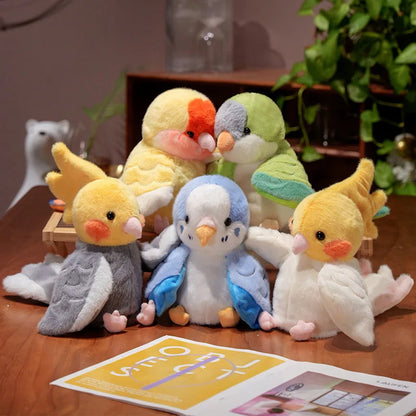 Yellow Budgerigar Hand Puppet