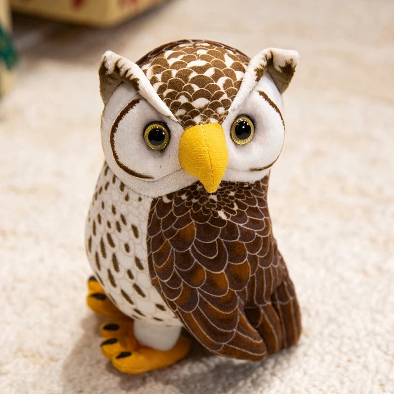 Great Horned Owl Anatomical Stuffed Animal