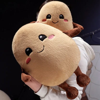 Smiling Potato Plushie Family