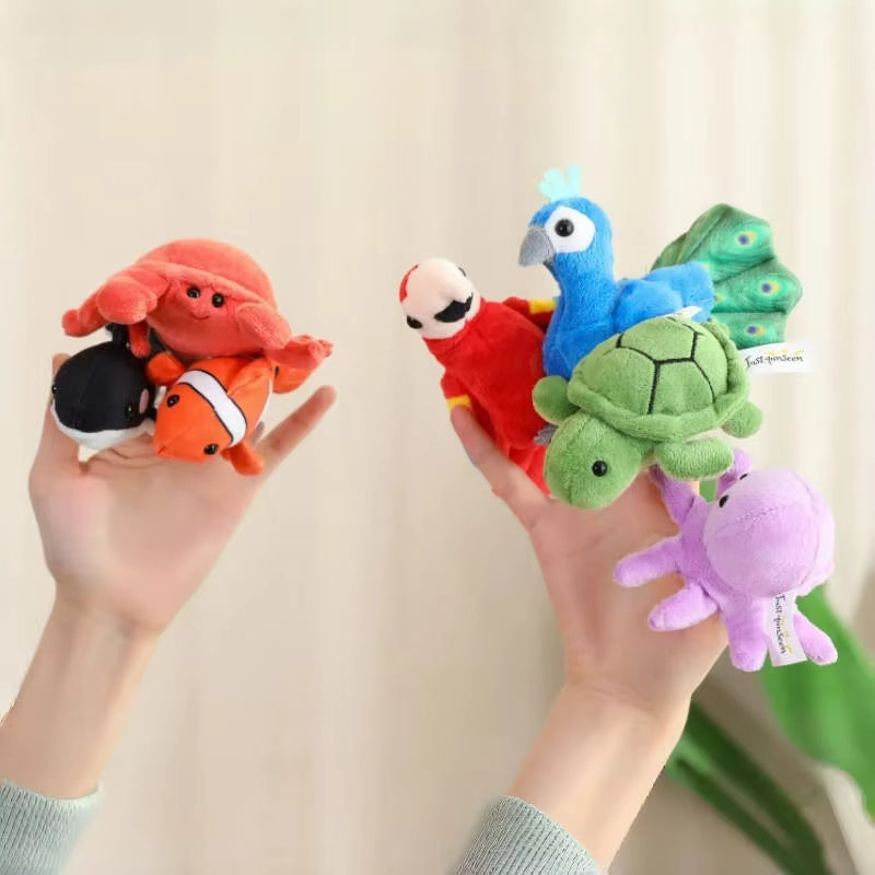 Turtle Sea & Sky Finger Puppet