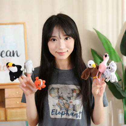 Turtle Sea & Sky Finger Puppet