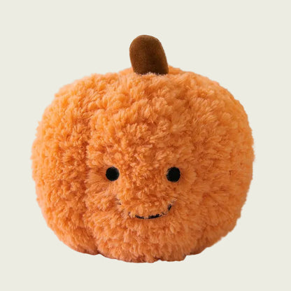 Fuzzy Pumpkin Plushie