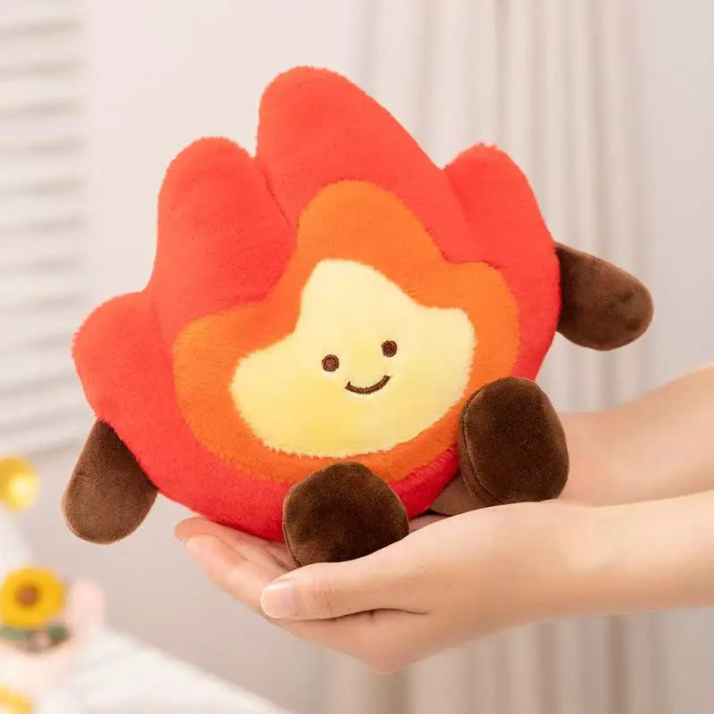 Smiling Hot Flame Plushie