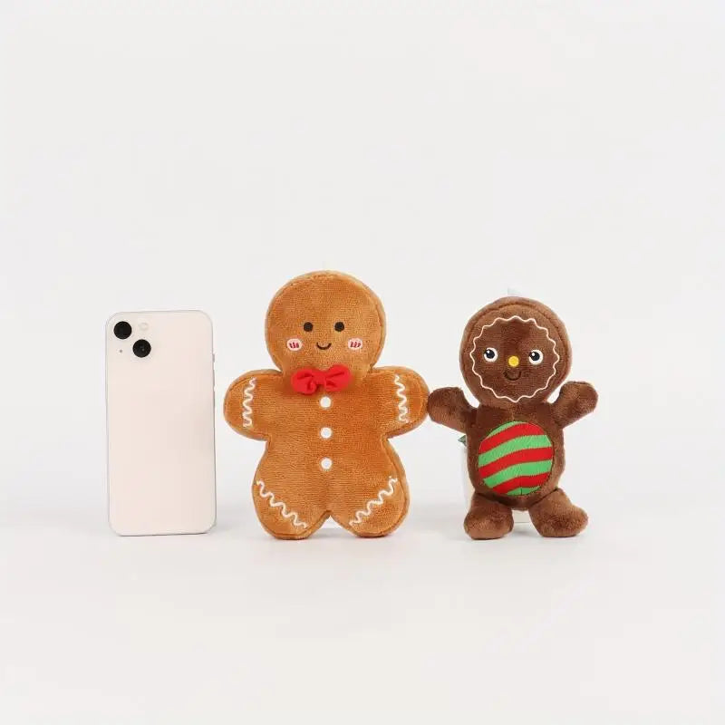 Mini Chocolate Gingerbread Man Plushie