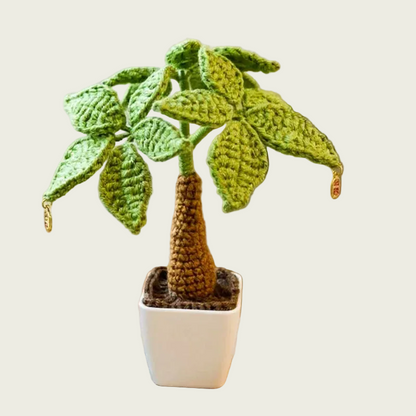 Mini Palm Tree Crocheted Plushie