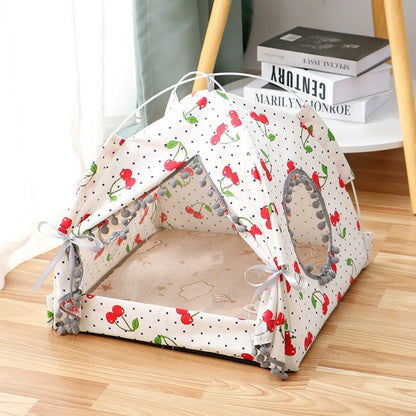 Open-Air Tent Day Bed for Pets