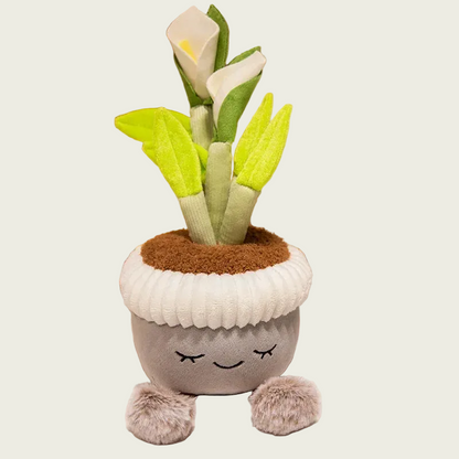 Calla Lily Potted Plant Plushie