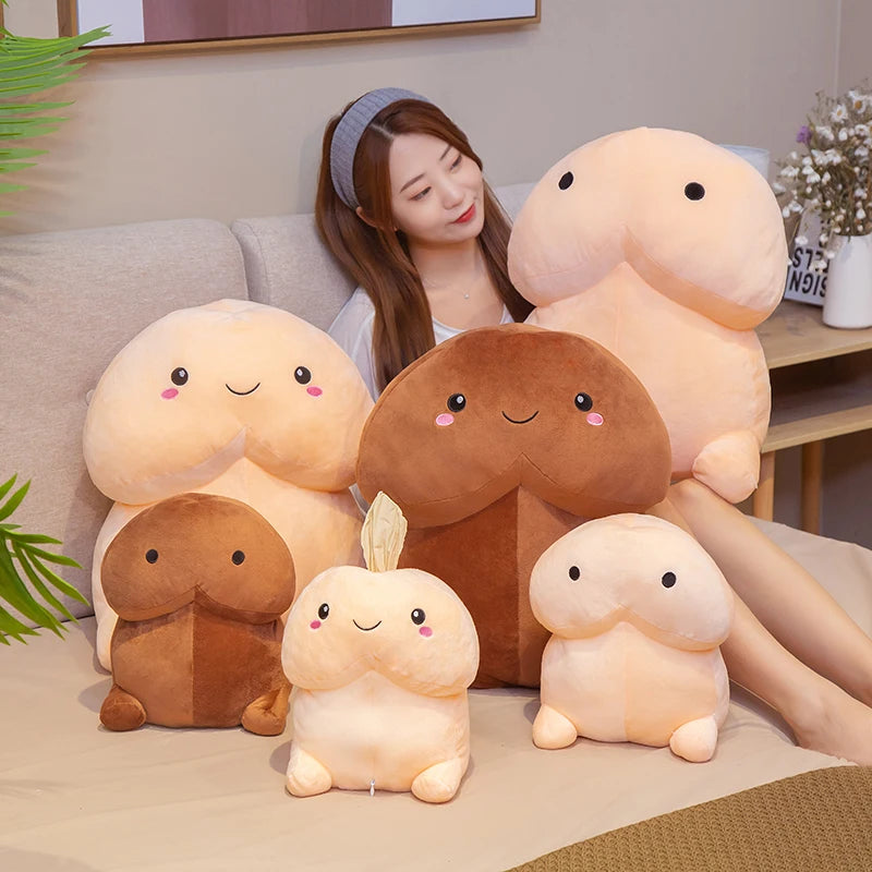 Wide Penis Plush Pillow Dick Plushie