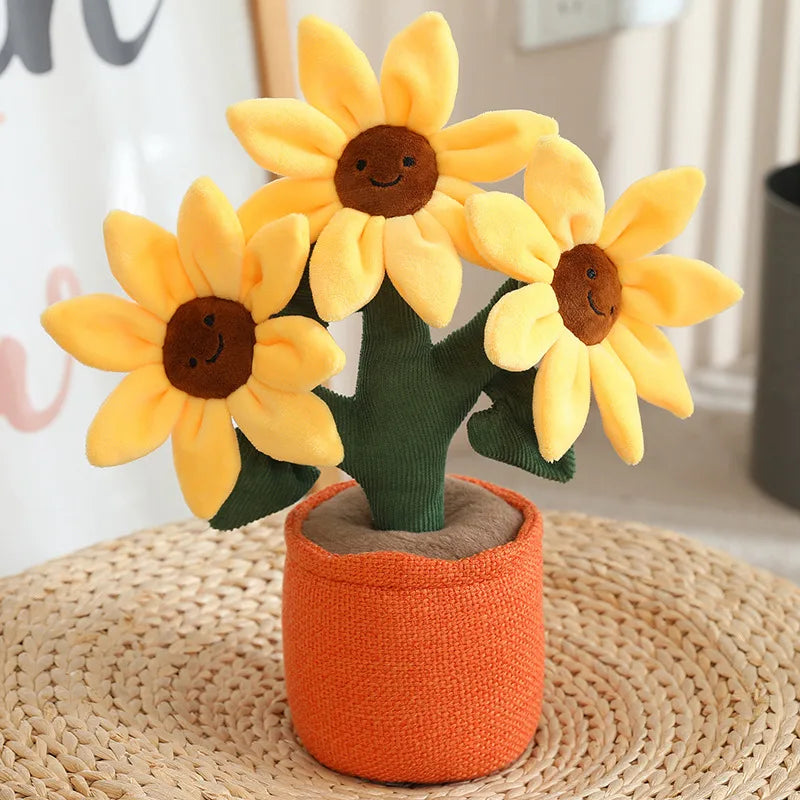 Sunflower Potted Plant Plushie