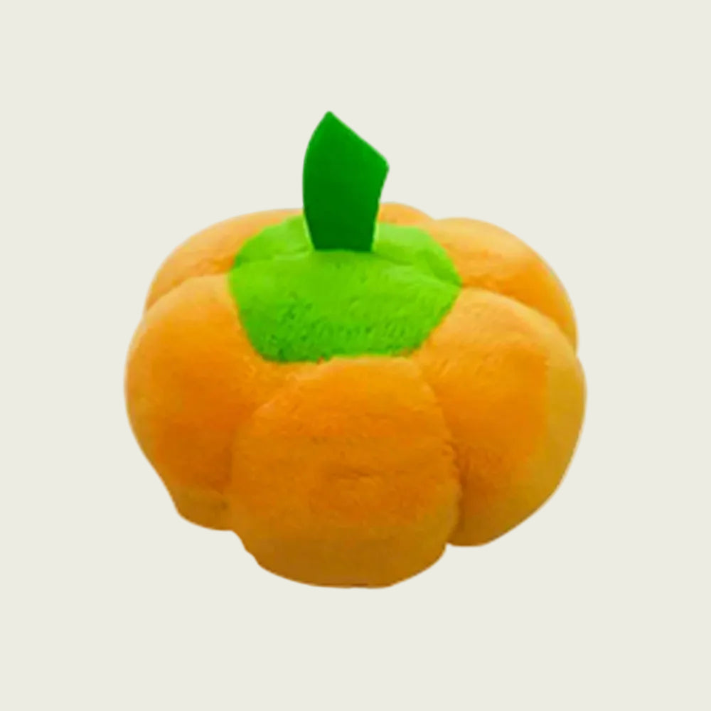 Pumpkin Plush Fruit Basket Friend