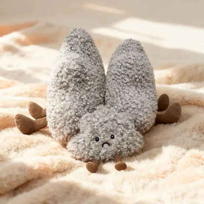 Frowning Dark Storm Cloud Plushie