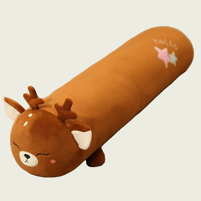 Dawn the Deer Animal Rollie Body Pillow Case