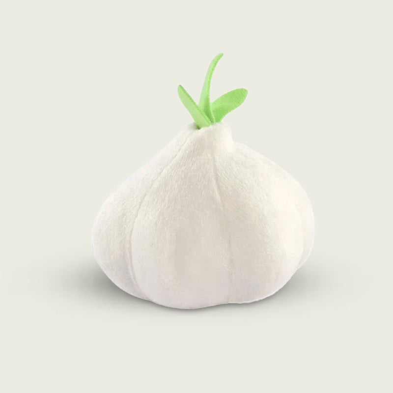 Garlic Plushie Stuffed Vegetable Toy