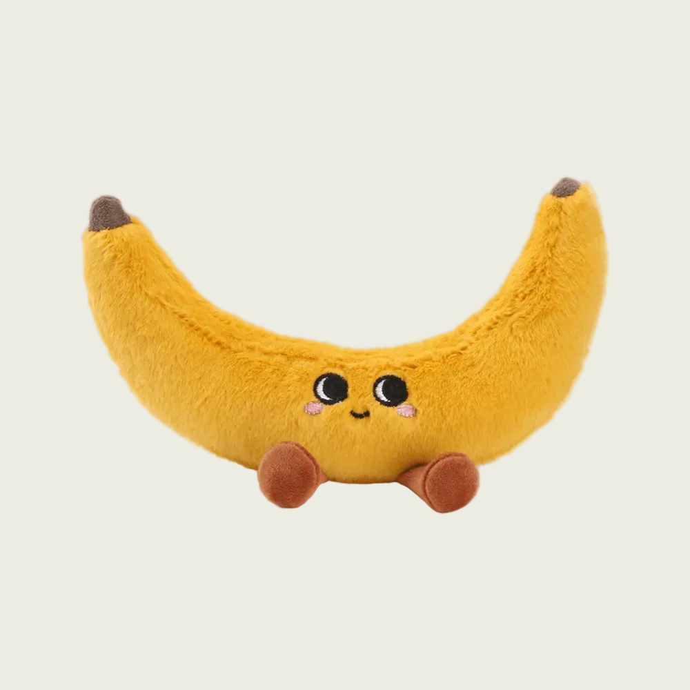 Smiling Banana 7.5" Plush Toy
