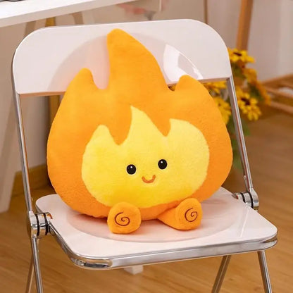 Smiling Hot Flame Plushie
