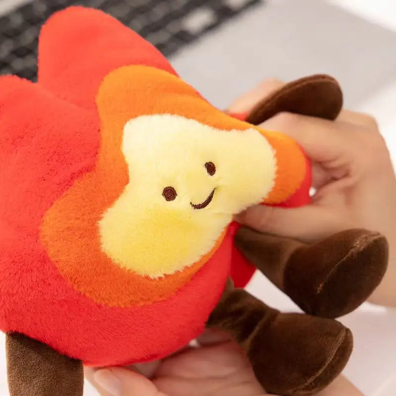 Smiling Hot Flame Plushie