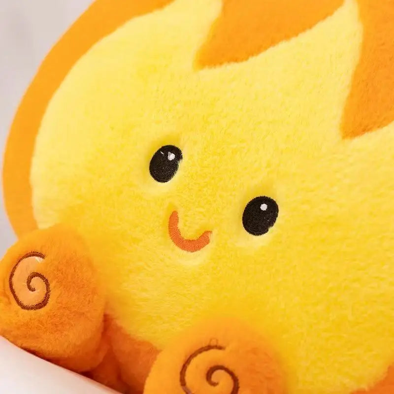 Smiling Hot Flame Plushie