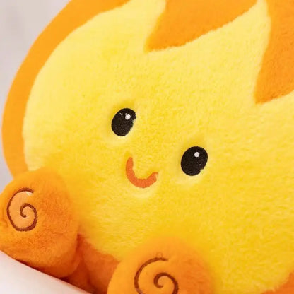 Smiling Hot Flame Plushie
