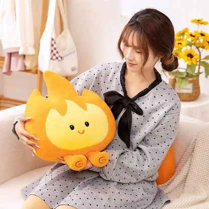 Smiling Hot Flame Plushie