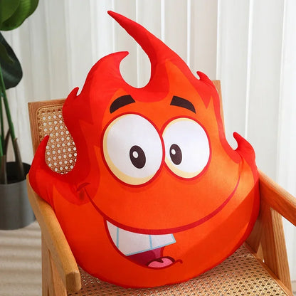 Cartoon Flame Plushie