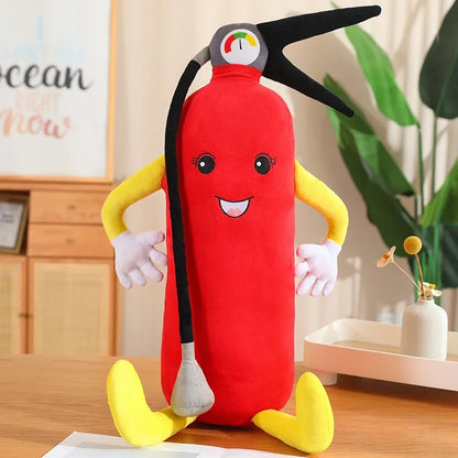 Cartoon Fire Extinguisher Plushie