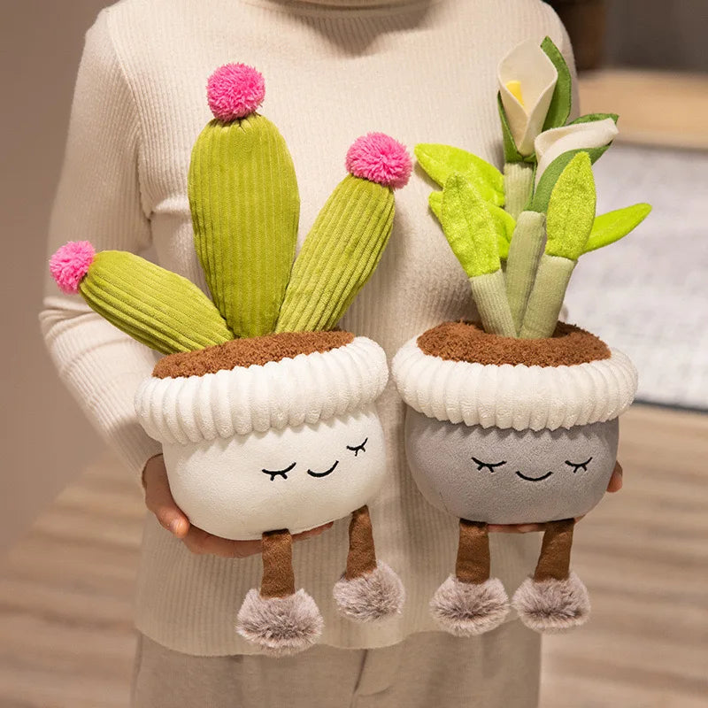 Calla Lily Potted Plant Plushie